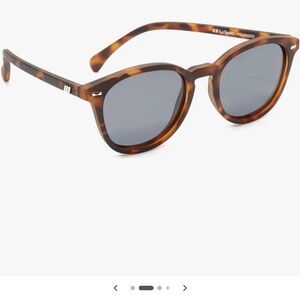 Le Specs Brown Tortoise Sunglasses